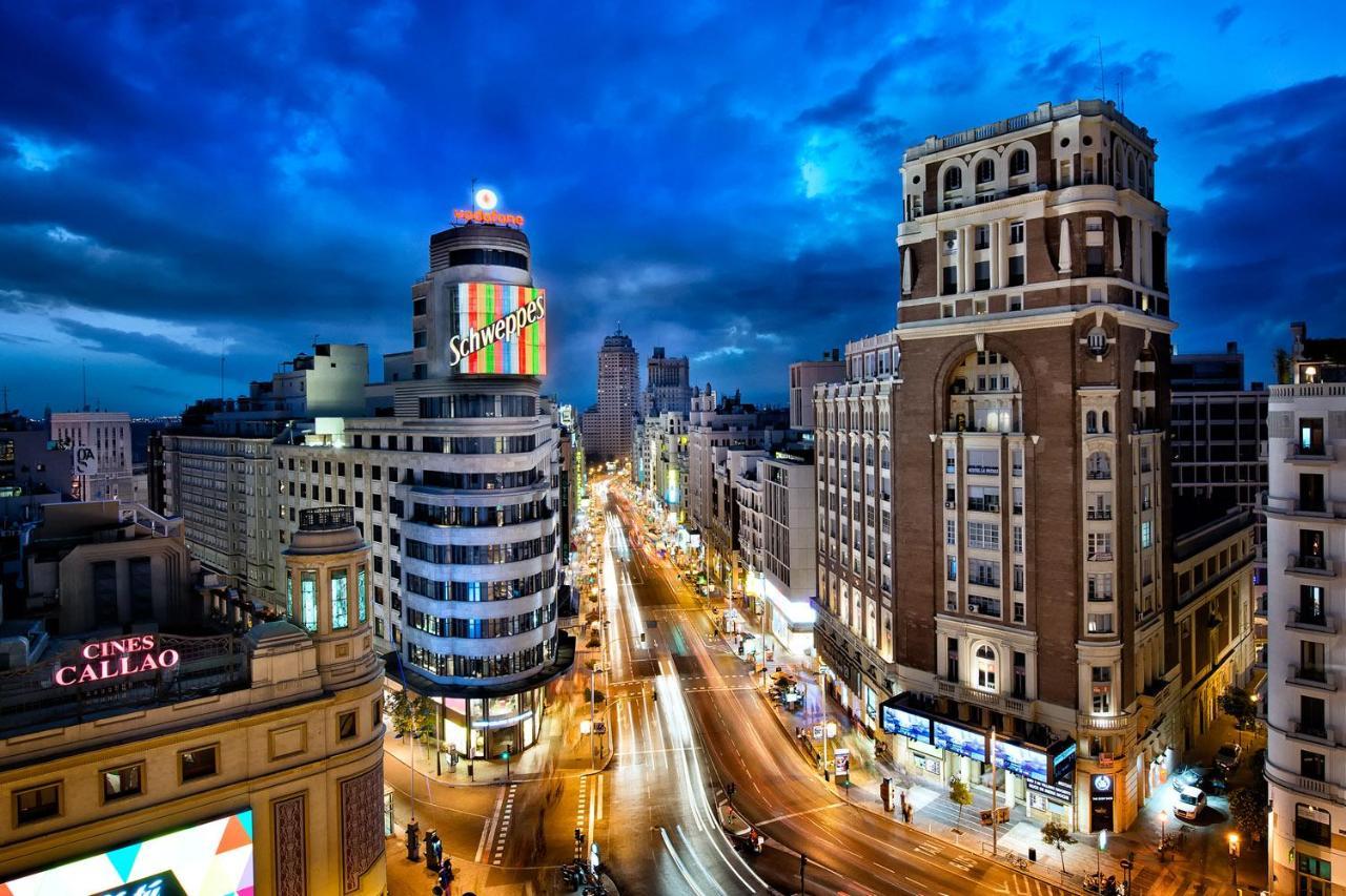 مبيت وإفطار مدريد La Reina De Gran Via - Parking Tph المظهر الخارجي الصورة